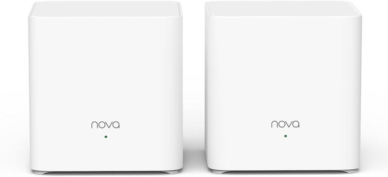 Tenda MX3 (2 Pack) WiFi 6 Mesh AX1500, WiFi 6 Mesh System für das ganze Haus, MU-MIMO, Abdeckung bis