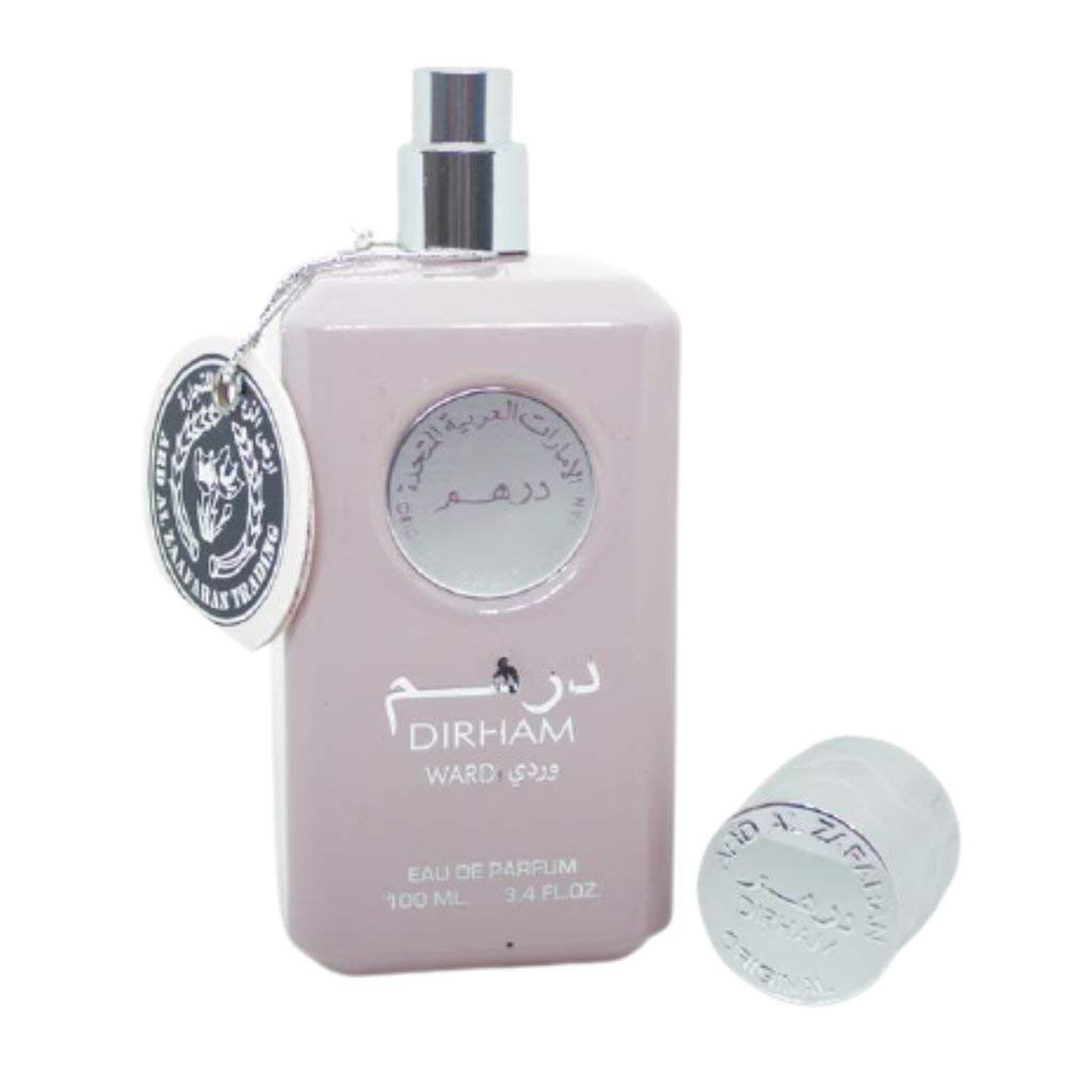 Ard Al Zaafran natürliches Parfum „Dirham Wardi Edp“, Qualitätsspray, 100 ml, bester Duft für Frauen