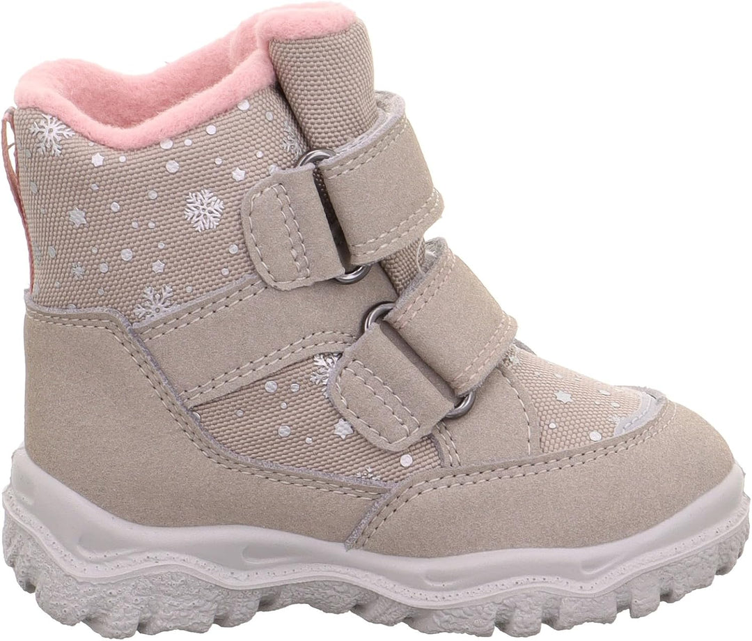 Superfit Mädchen Husky1 Warm Gefütterte Gore-tex Schneestiefel 19 EU Beige Rosa 4000, 19 EU Beige Ro