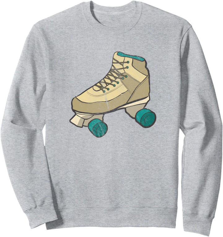 Vintage Rollschuhe Sweatshirt