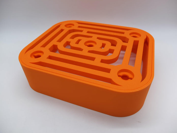 Kenwood Chef Aufsätze Halter für 5 Aufsätze Art Deco Stil (Orange), Orange