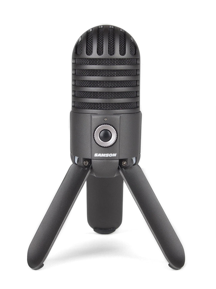 Samson Meteor USB Studio Cardioid Microphone - Titanium Black schwarz Single, schwarz Single