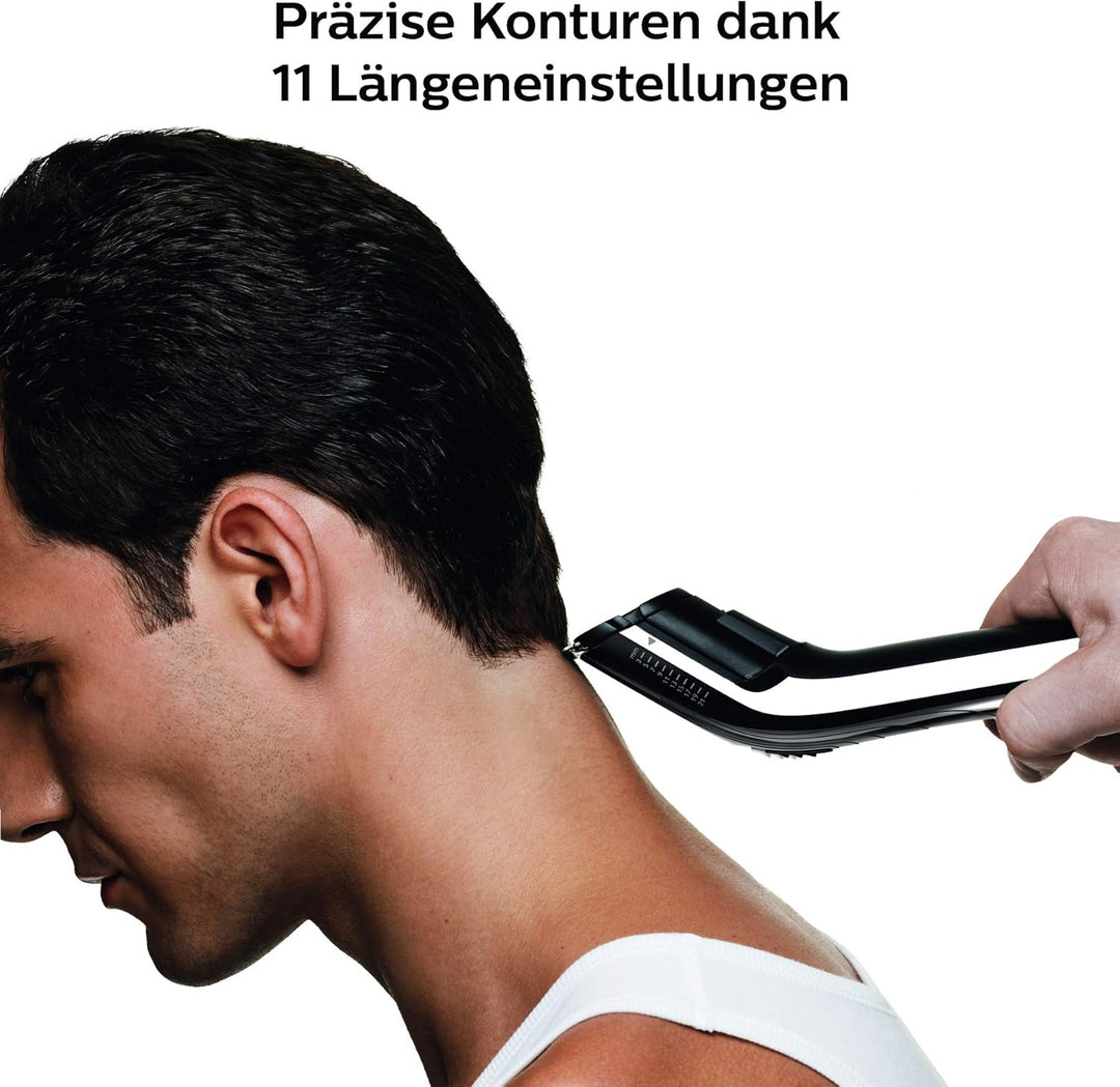 Philips Haarschneider f. d. ganze Familie QC5115/15 Edelstahlklingen, 11 Längeneinstellungen, Verwen