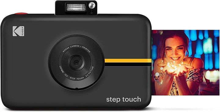 KODAK Step Touch 13MP Digitalkamera &amp; Instant-Drucker mit 3,5"-LCD-Touchscreen-Display (Schwarz) Rei