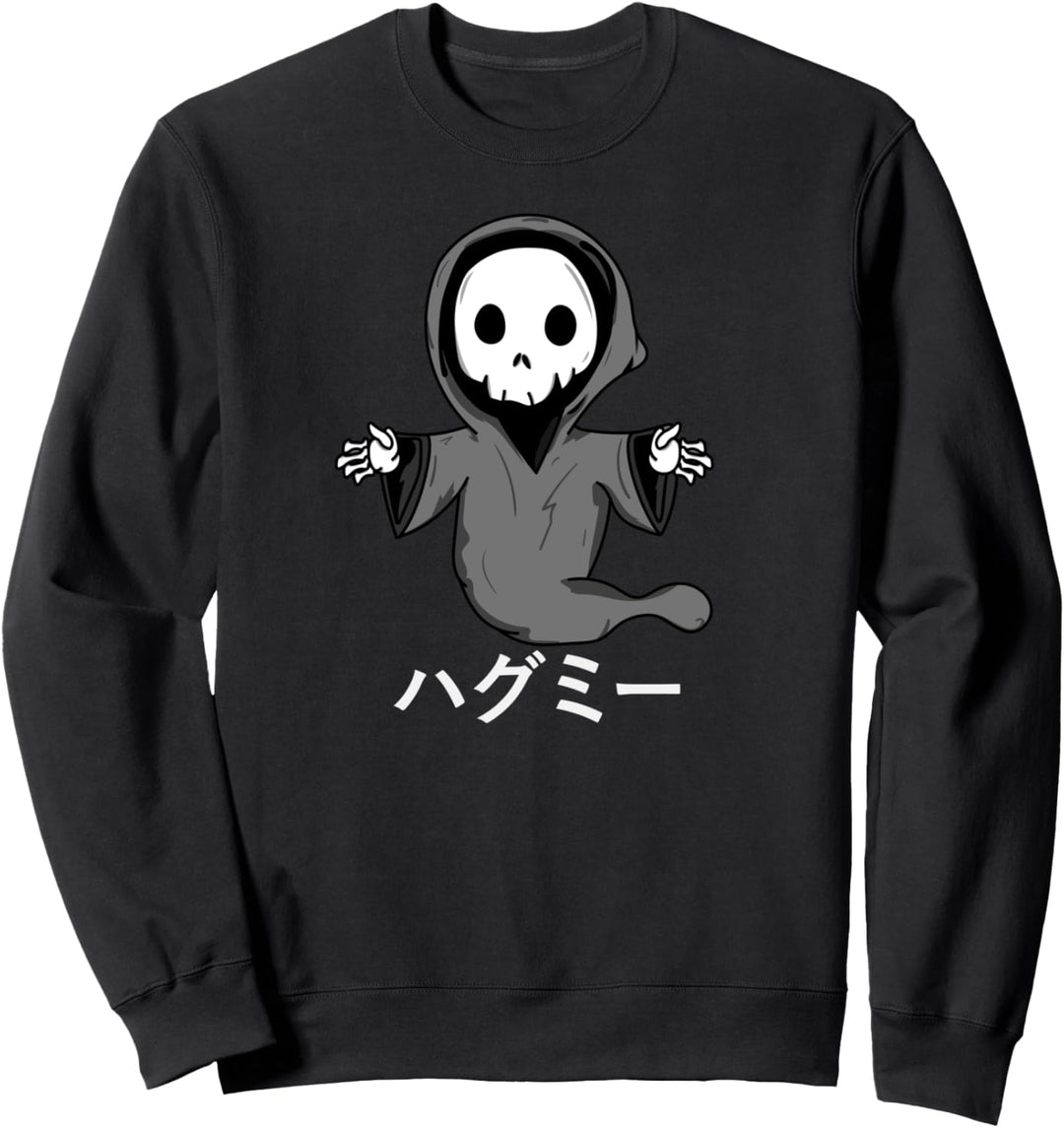 Pastel Goth, Kawaii Reaper, Sensenmann Motiv, Lustiges Sweatshirt