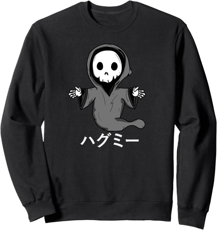 Pastel Goth, Kawaii Reaper, Sensenmann Motiv, Lustiges Sweatshirt