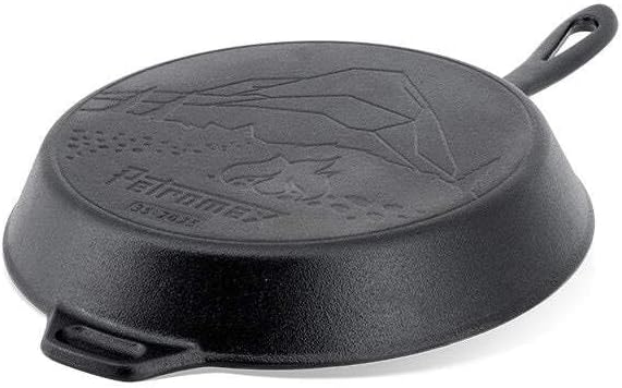 Petromax Feuerpfanne - Essential Line - Pfanne aus Gusseisen für Induktion, Gas, Backofen, Grill ode