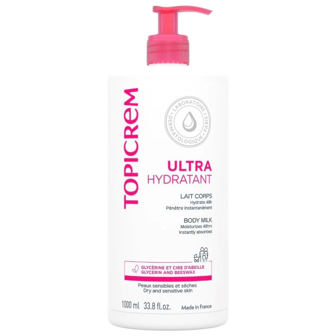 Topicrem Körpercreme, 1000 ml Mandel 1 l (1er Pack), Mandel 1 l (1er Pack)