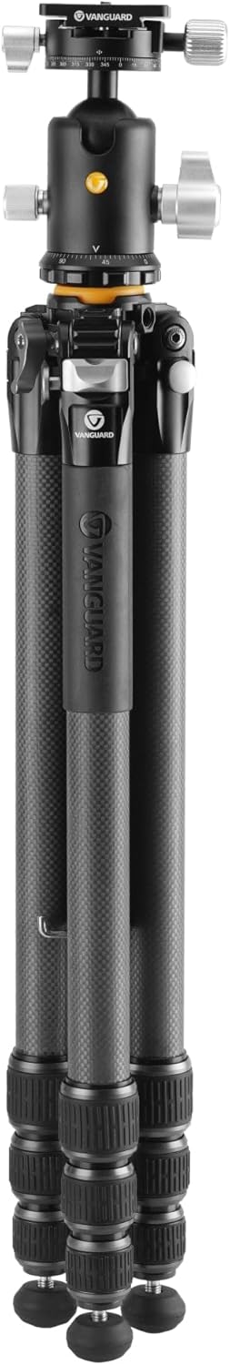 VEO 5 304CB250S - Carbonstativ - Kugelkopf mit Doppelachsensystem - Traglast 20 kg 1786 mm Kugel sch