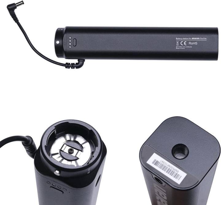 Amaran T4c 4-Fuss-Vollfarb-LED-Röhrenleuchte mit 40 W RGBWW-Ausgang, 744+ Lux bei 1 m (5600 K), Voll