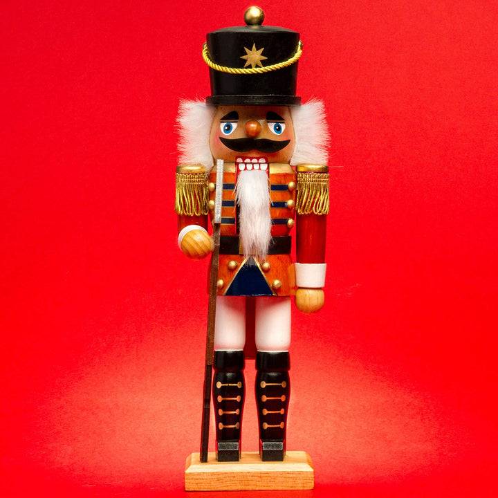SIKORA NK-H Deko Nussknacker Figur aus Holz Verschiedene Motive 2 Grössen, Grösse:Höhe ca. 34 cm, Fa