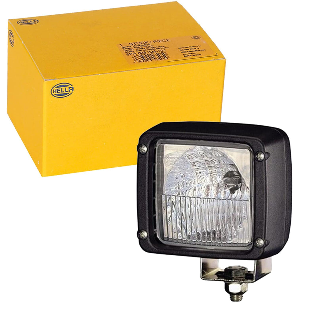 HELLA - Halogen-Rückfahrscheinwerfer - Ultra Beam - 24V - Anbau - stehend - Kabel: 150mm - Stecker:
