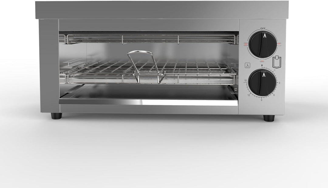 METRO Professional Toaster- / †berbackgerŠt GTO1002, Edelstahl, 49.2 x 28 x 24.4 cm, 2000 W, mit Koc
