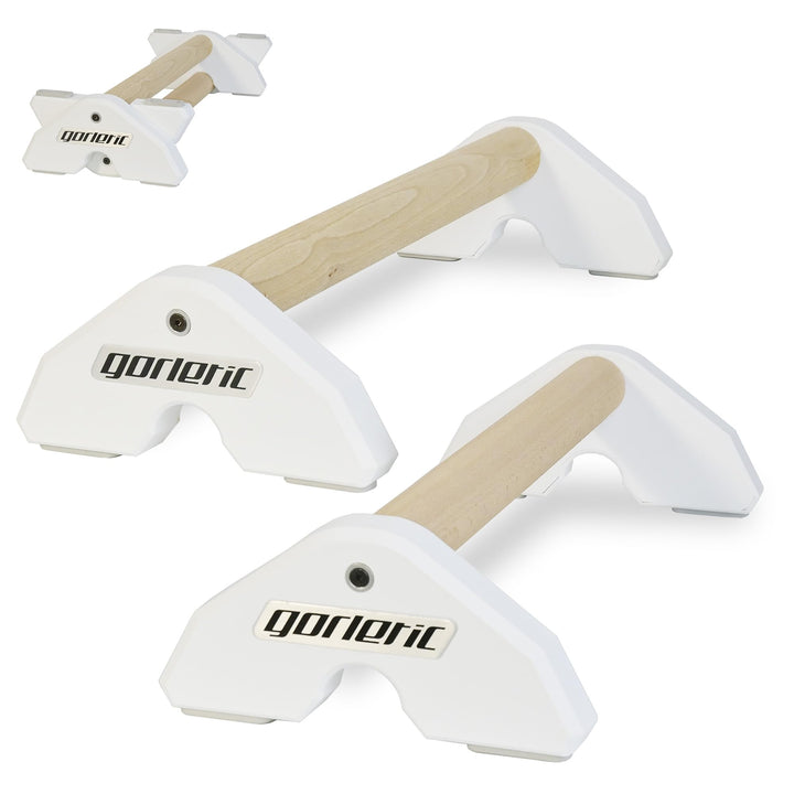 LowFit PRO Gorletic Calisthenics Parallettes - Gymnastik Parallettes, einfacher Transport, Athleten