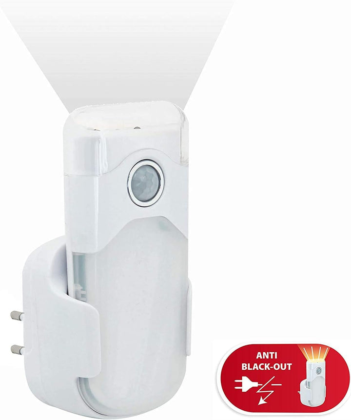 VeLamp LED-Taschenlampe, multifunktional, Nachtlicht, Anti-Black-Out, 40 Lumen, wiederaufladbar