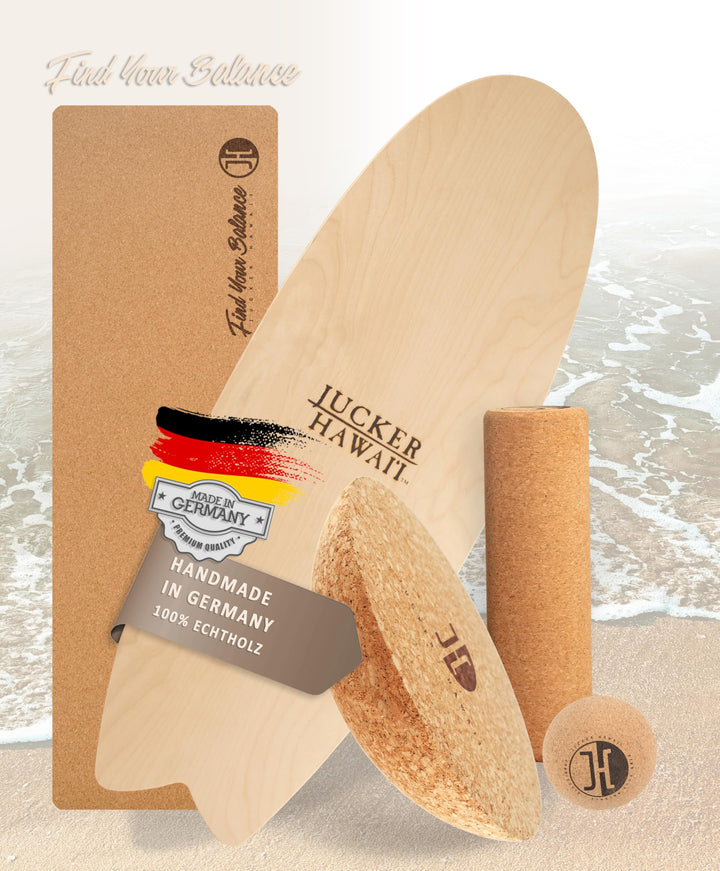 JUCKER HAWAII Balance Boards – Originale Balanceboards seit 2007 – Made in Germany aus 11 Schichten