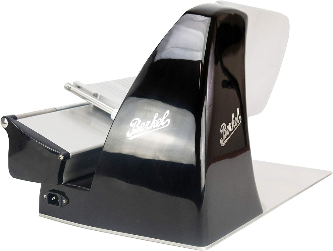 Berkel Aufschnittmaschine Home Line 250 in schwarz - Premium Schneidemaschine inkl. handgefertigtem