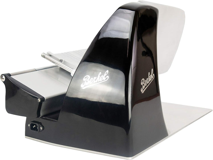 Berkel Aufschnittmaschine Home Line 250 in schwarz - Premium Schneidemaschine inkl. handgefertigtem