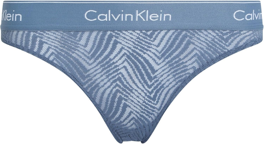 Calvin Klein Damen Slip Bikini Form Unterwäsche XL Blau (Plein Air), XL Blau (Plein Air)