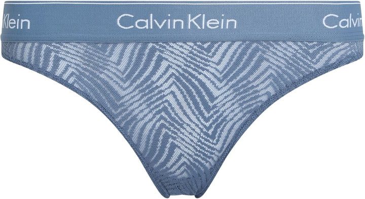 Calvin Klein Damen Slip Bikini Form Unterwäsche XL Blau (Plein Air), XL Blau (Plein Air)