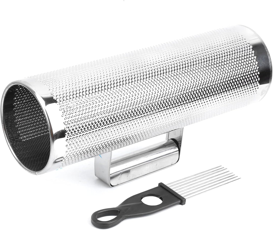 Metal Guiro Shaker mit Scraper Music Teaching Aids Percussion Instrument