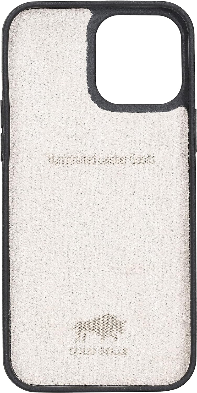 Solo Pelle Lederhülle kompatibel für iPhone 13 Pro Max in 6.7 Zoll abnehmbare Hülle (2in1) inkl. Kar