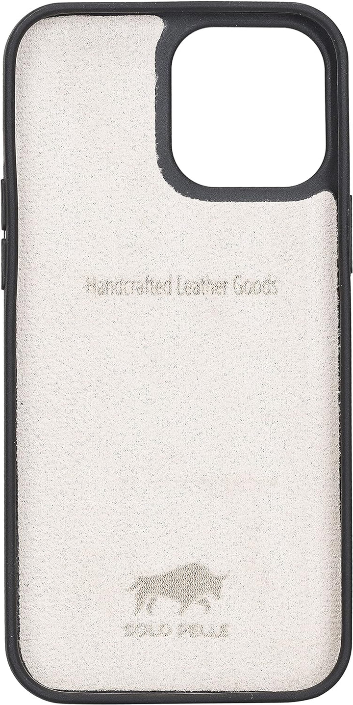 Solo Pelle Lederhülle kompatibel für iPhone 13 Pro Max in 6.7 Zoll abnehmbare Hülle (2in1) inkl. Kar