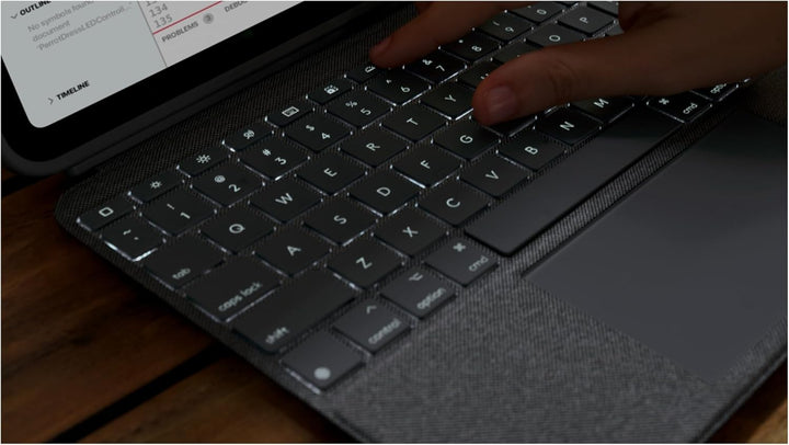 Logitech Combo Touch Case mit Abnehmbarer Tastatur für iPad (10. Generation) - French Layout