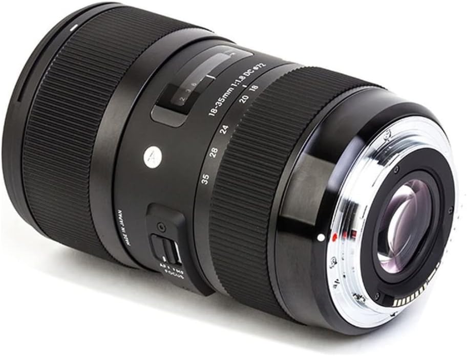 Sigma 18-35mm F1,8 DC HSM Art Objektiv für Nikon F Objektivbajonett für Nikon Single, für Nikon Sing