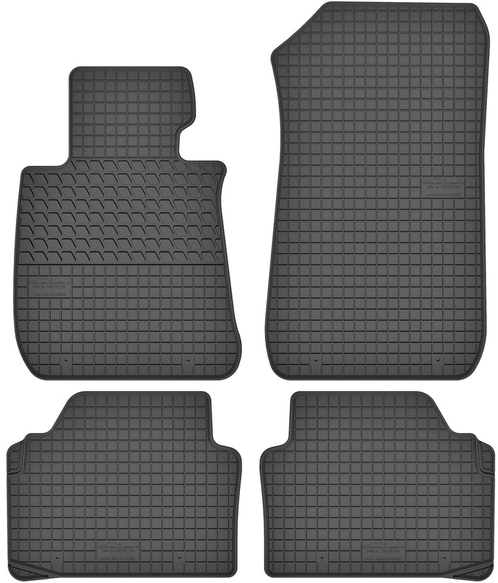 Gummimatten Gummi Fussmatten Satz für BMW 3 E90 / E91 (2004-2011) - Passgenau
