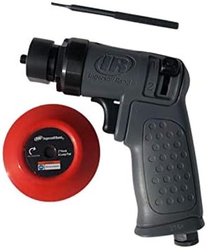 Ingersoll Rand Mini Schwingschleifer Set 3128KA, Druckluft Exzenterschleifer besonders klein und kom