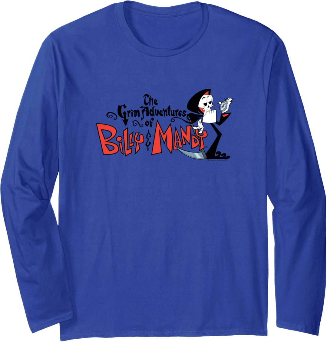 The Grim Adventures of Billy & Mandy Logo Langarmshirt