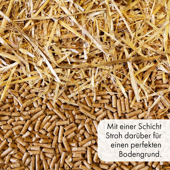 Kleintierpellets Naturholz-Pellets als Einstreu - 10 oder 20 Liter- Kleintierstreu für Hamster, Kani
