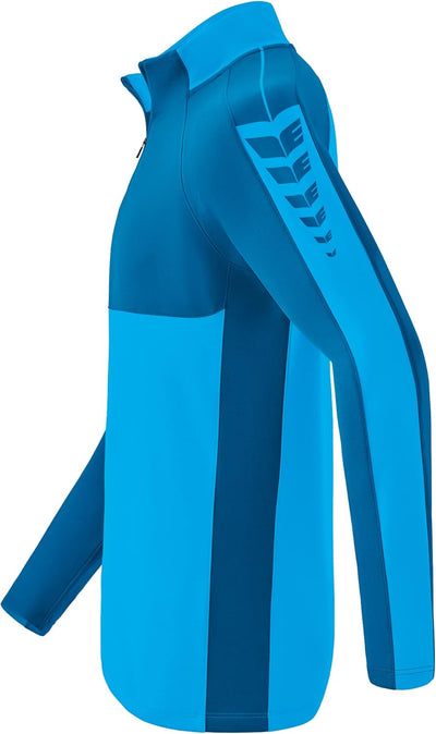 Erima Unisex Six Wings Trainings Top S Curacao/Mykonos, S Curacao/Mykonos