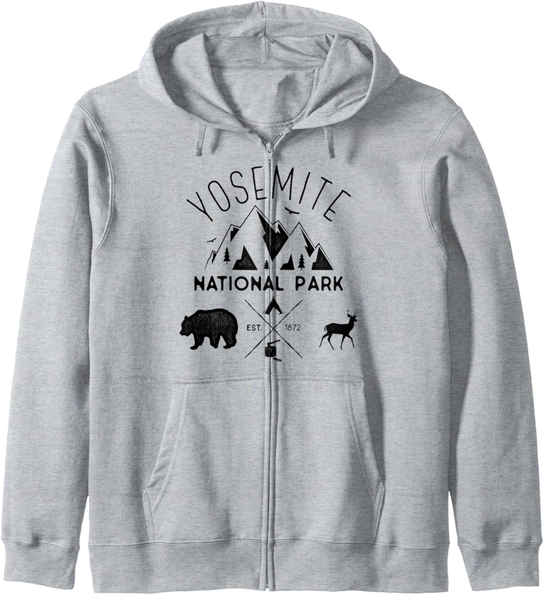 Yosemite National Park Kalifornien Wandern Souvenir Geschenk Kapuzenjacke