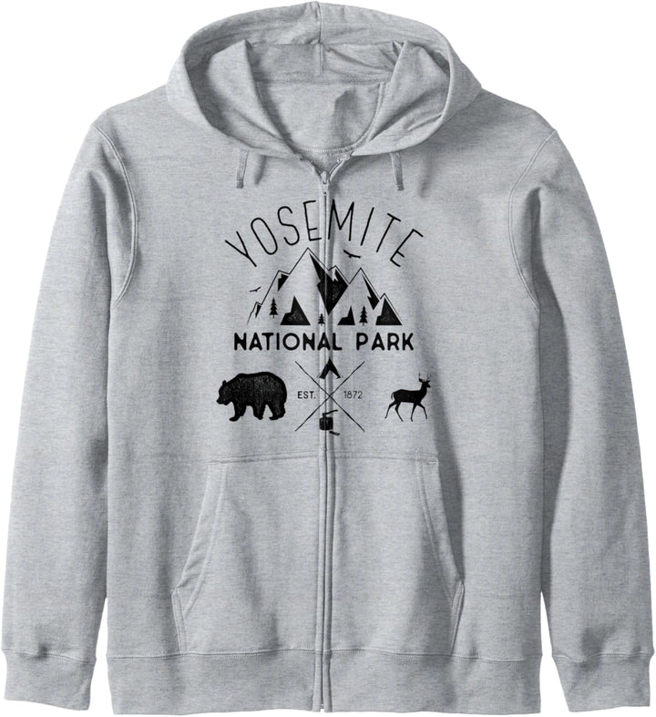Yosemite National Park Kalifornien Wandern Souvenir Geschenk Kapuzenjacke