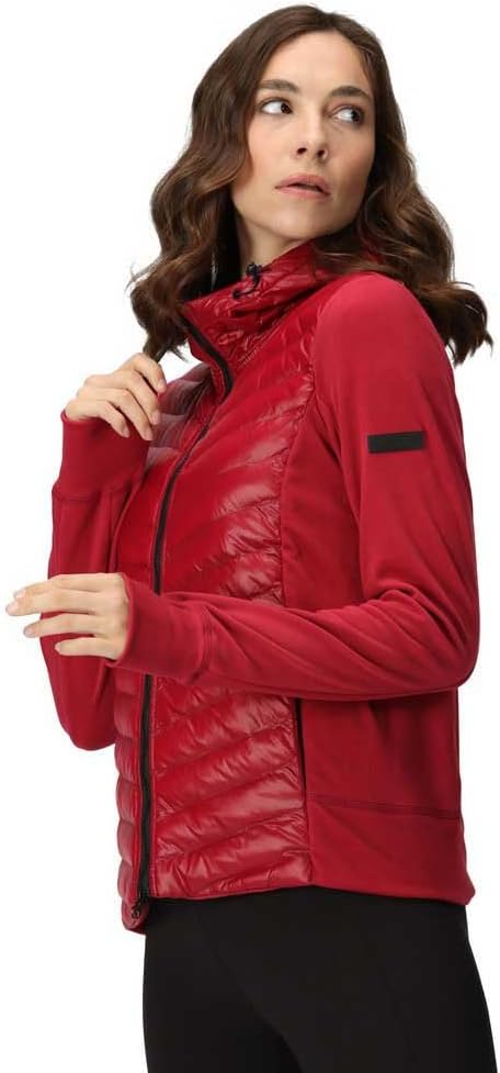 Regatta Damen Regatta Andreson Viii Hybridjacke für Damen Insulated Jacket 36 Rumba, Rot, Schwarz, 3
