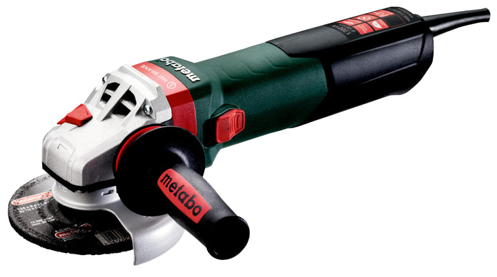 metabo Winkelschleifer WEBA 17-125 Quick - 1700 W, 125 mm - Werkzeugloser Scheibenwechsel, Autobalan