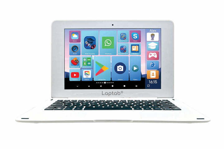 Lexibook LAPTAB® 10, Laptop mit Touchscreen, Entwickelt für die ganze Familie, Bildungs- und Spassin