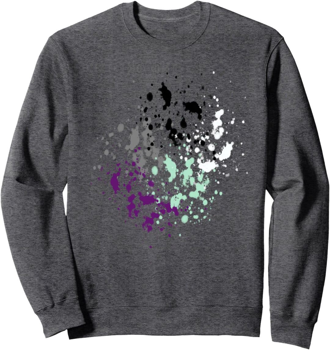 Subtile Asexual Pride, Ace Pride Flagge Sweatshirt