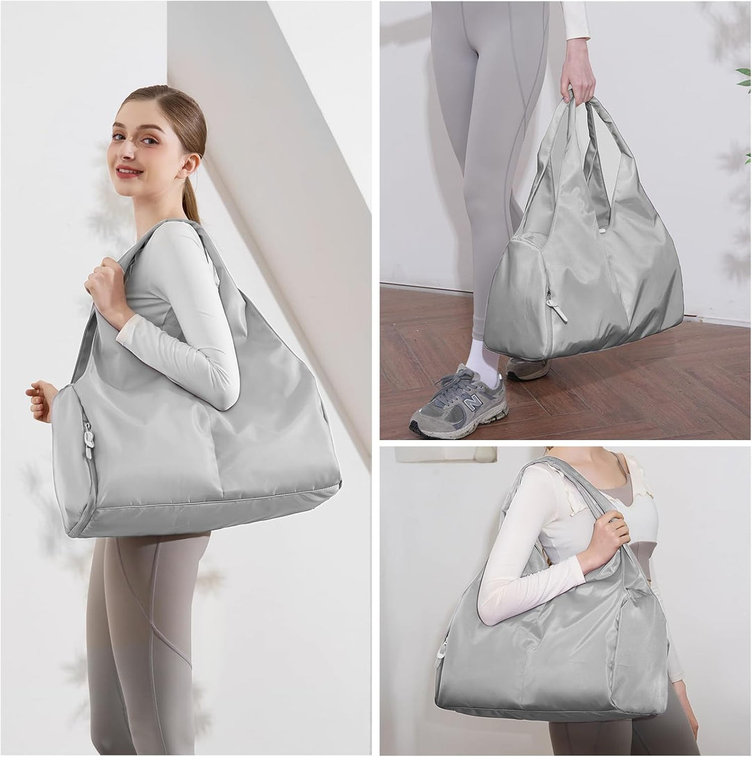 Sporttasche für Damen und Herren mit Schuhfach & Nassfach Weekender Reisetasche Freizeit Handtasche