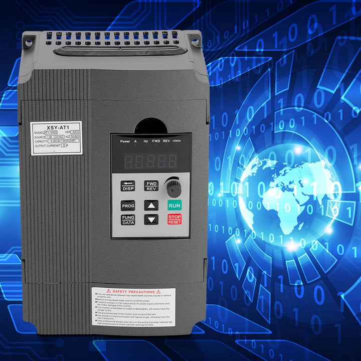 AC 220V 1.5 KW Frequenzumrichter, VFD Motor Inverter Konverter Einphasig Variable Frequenzantrieb Dr
