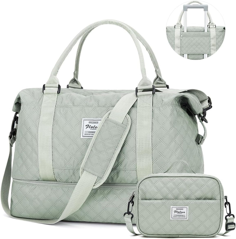 Reisetasche Damen, Sporttasche 45x36x20 Ryanair Easyjet Cabin Bag Handgepäck Tasche Weekender Bag mi