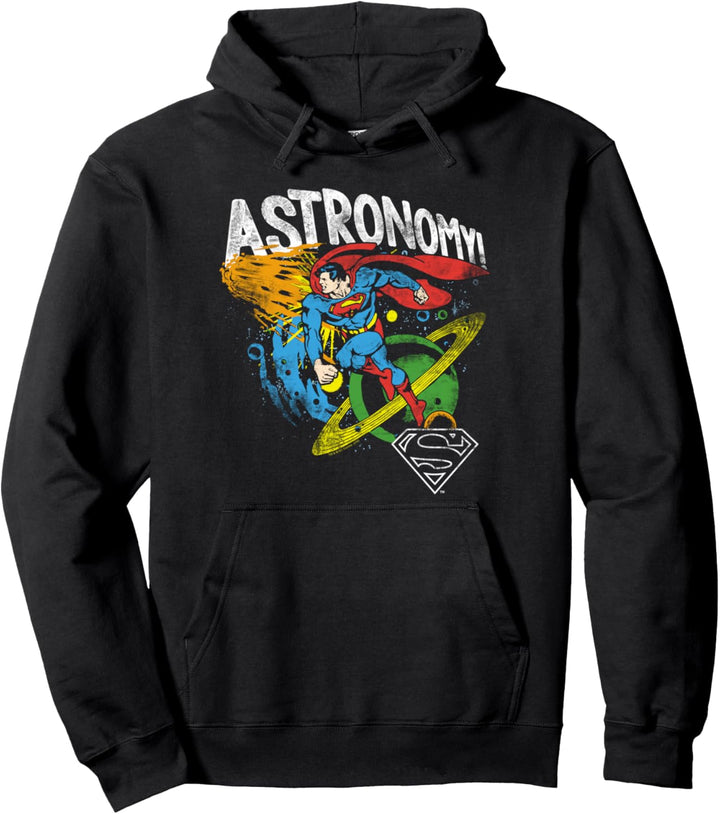 Superman Astronomy Pullover Hoodie