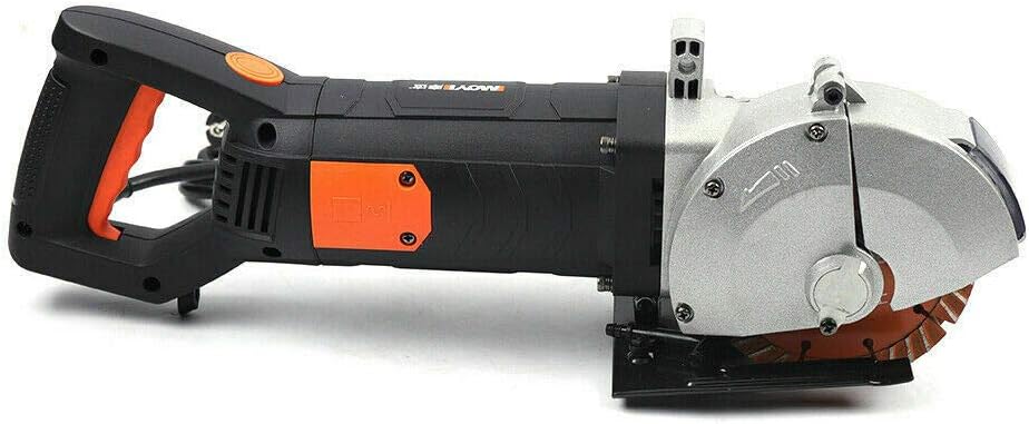 Elektrische Schlitzfräser, 4800W Mauernutfräse Schlitzfräse Wand Chaser Maschine Wandschlitzer Schni