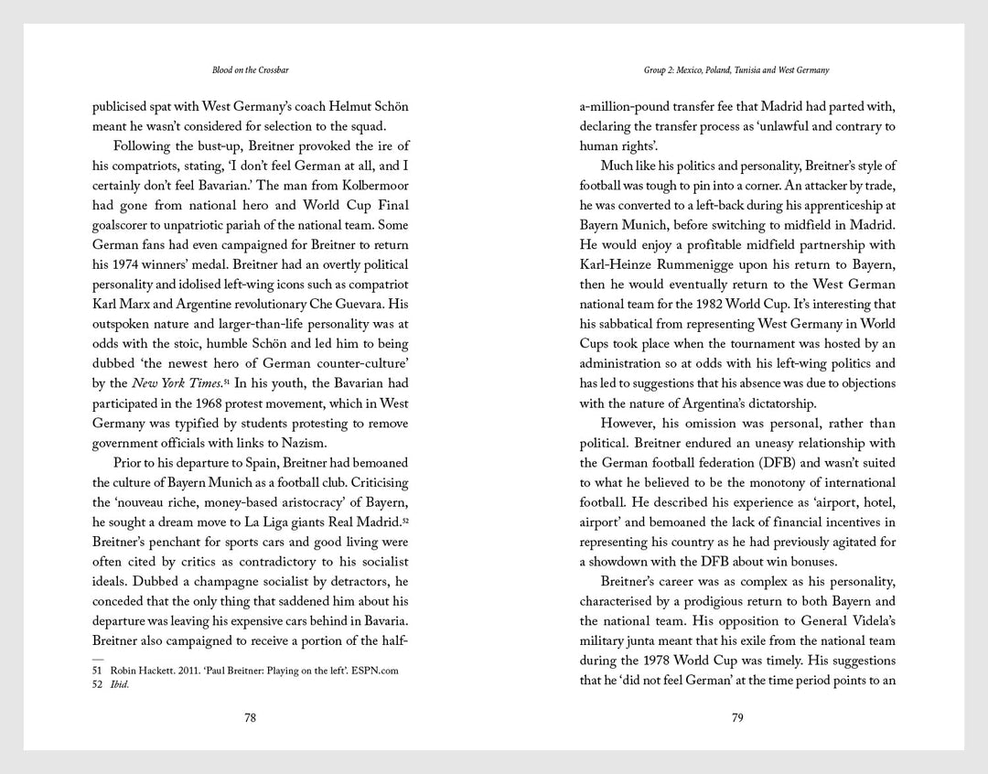Blood on the Crossbar: The Dictatorship's World Cup, Taschenbuch