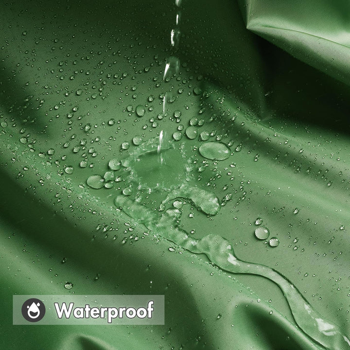 MIULEE Duschvorhang 240x200cm Grün Wasserdicht Badvorhang Anti-schimmel und Textil Waschbar Schnellt