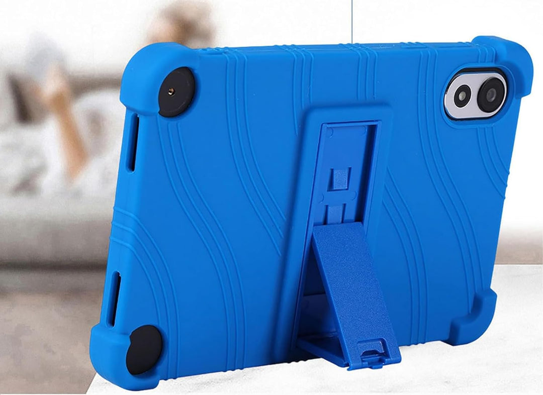 GIOPUEY Hülle Kompatibel mit Blackview ZENO 1 8inch - mit Ständer - Weiche TPU Silikon Schutzhülle -