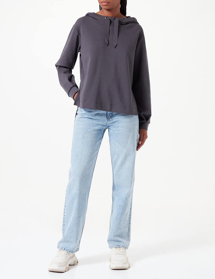 Sisley Damen Hooded Sweatshirt XS Dark Grey 0h7, XS Dark Grey 0h7