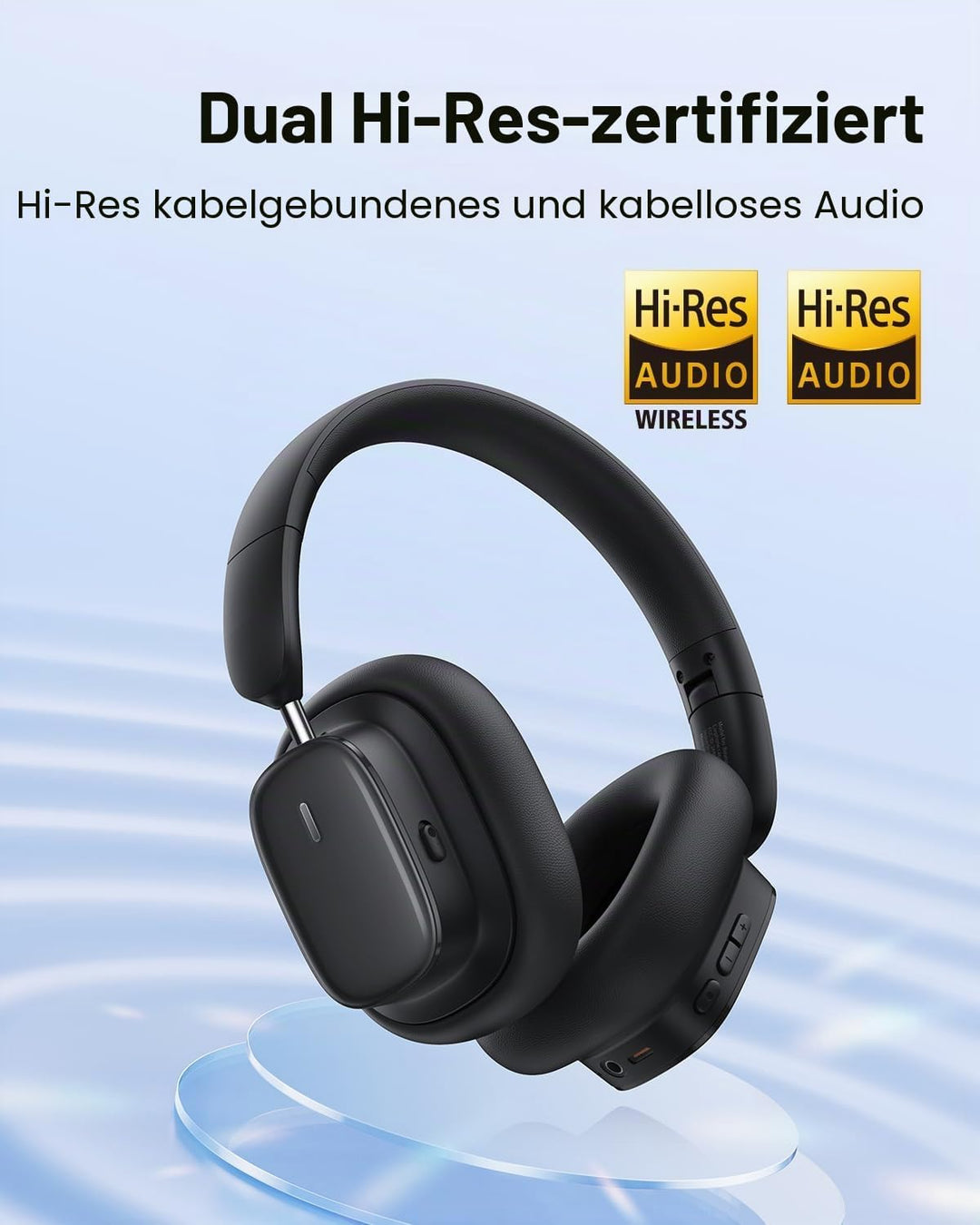 Baseus H1i Bowie ANC Headphone-Black